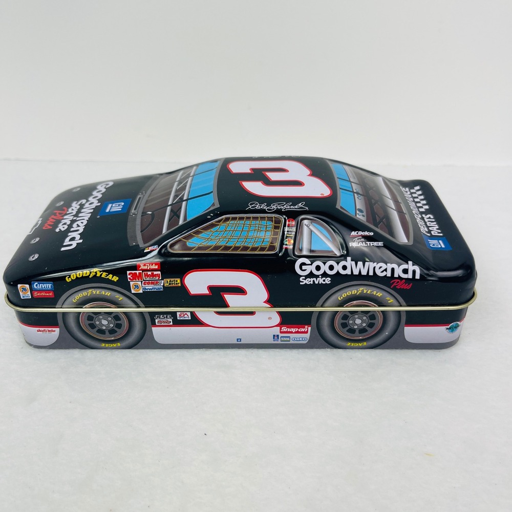 Dale Earnhardt #3 Goodwrench NASCAR Collectible Tin Chevy Monte Carlo Black EX